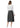 Adar Universal Mid-Calf Length Drawstring Skirt - Pewter