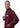 Adar Universal Unisex 39" Lab coat with Inner Pockets - Burgundy
