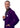 Adar Universal Unisex 39" Lab coat with Inner Pockets - Purple