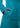 Adar Universal Unisex 39" Lab coat with Inner Pockets - Teal Blue