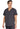 DK EDS Signature Men's V-Neck Top - Pewter
