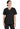 DK EDS Signature Unisex Tuckable V-Neck Top - Black