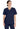 DK EDS Signature Unisex Tuckable V-Neck Top - Navy