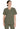 DK EDS Signature Unisex Tuckable V-Neck Top - Olive