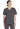 DK EDS Signature Unisex Tuckable V-Neck Top - Pewter