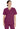 DK EDS Signature Unisex Tuckable V-Neck Top - Wine