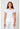DK EDS Signature V-Neck Top - White