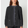 DK EDS Signature Snap Front Warm-Up Jacket - Black