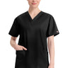 DK EDS Signature V-Neck Top - Black