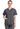 DK EDS Signature V-Neck Top - Pewter