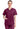 DK EDS Signature V-Neck Top - Wine