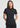 Womens Phoenix Short Sleeve Polo - Black back