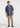 Mens Venture Long Sleeve Shirt - Denim Blue back