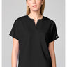 CK WW Revolution Mandarin Collar Top - Black