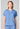 CK WW Revolution Mandarin Collar Top - Ciel Blue
