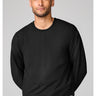 Cherokee Basics Men's Crew Neck Sweatshirt - Black