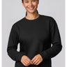 Cherokee Basics Crew Neck Sweatshirt - Black