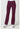 Cherokee iFlex Mid Rise Straight Leg Pull-on Pant - Wine