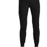 Cherokee Form Mid Rise Tapered Leg Drawstring Pant - Black