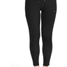 Cherokee Form Mid Rise Tapered Leg Drawstring Pant - Black