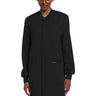 Cherokee Lab Coats 40" Snap Front Lab Coat - Black
