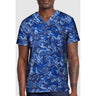 Cherokee Prints Unisex V-Neck Print Top - Halftone Camo