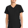 CK WW Originals Ultra Maternity Mock Wrap V-Neck Top - Black