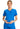 CK WW Originals Ultra Maternity Mock Wrap V-Neck Top - Royal