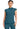 Cherokee Infinity Mock Neck Top - Caribbean Blue