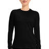 Cherokee Basics Long Sleeve Underscrub Knit Tee - Black