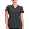 Cherokee Form V-Neck Top - Black