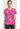 Cherokee Prints Women's Print V-Neck Top - Boba Party