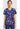 Cherokee Prints Women's Print V-Neck Top - Carnival Party
