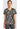 Cherokee Prints Women's Print V-Neck Top - Grateful For Dog