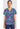 Cherokee Prints Women's Print V-Neck Top - Walk With Dog