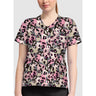 Cherokee Prints Women's High-Low V-Neck Top - Wild Patchwork