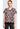 Cherokee Prints Women's High-Low V-Neck Top - Wild Patchwork