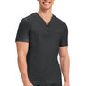 Cherokee Form Men's Tuckable V-Neck Top - Black