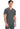 Cherokee Form Men's Tuckable V-Neck Top - Pewter