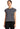 Cherokee Achieve Women's 1-Pocket Crew Neck Top in Pewter