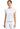Cherokee Achieve Women's 1-Pocket Crew Neck Top in WHITE