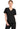CK WW Originals Ultra Women's Tuck-in V-Neck Top - Black
