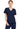 CK WW Originals Ultra Women's Tuck-in V-Neck Top - Navy