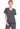 CK WW Originals Ultra Women's Tuck-in V-Neck Top - Pewter