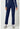 CK Allura Mid Rise Drawstring Tapered Leg Pant - Navy