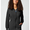 CK Allura Zip Front Jacket - Black
