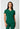 CK Allura Tuckable V-Neck Top - Hunter Green