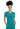 CK Allura Tuckable V-Neck Top - Teal Blue