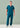Unisex Pulse Straight Leg Scrub Pant - Caribbean Blue