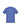 Womens Marley Short Sleeve Jersey Top - Mid Blue back